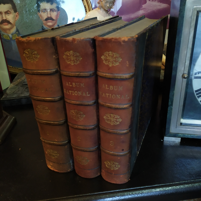 livre ancien livre album national