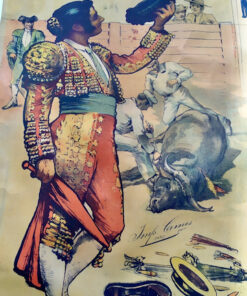 affiche tauromachie arenes de beziers
