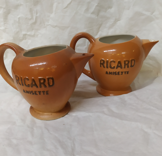 objet bistrot carafe ricard anisette