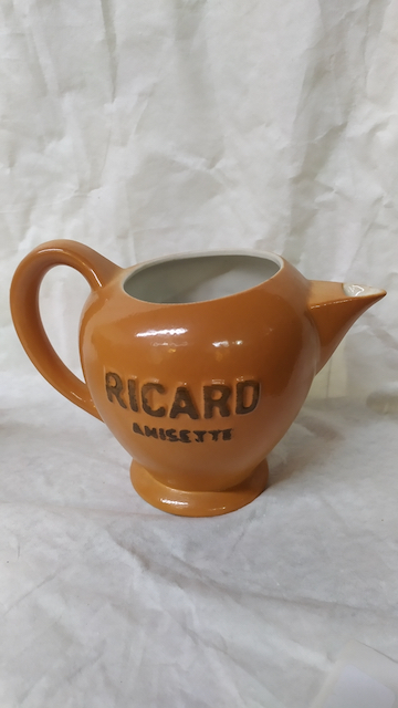 carafe publicitaire bistrot carafe ceramique ricard