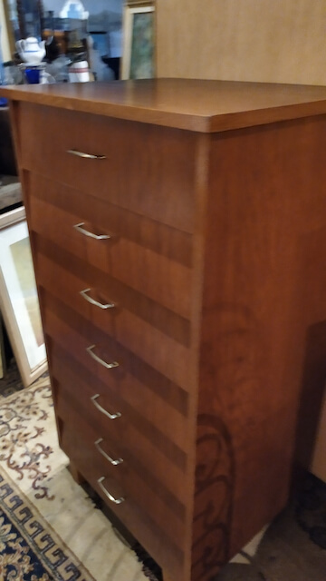 semainier 1960 commode vintage