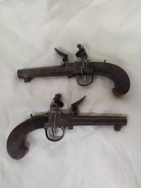 pistolet ancien pistolet a coffre