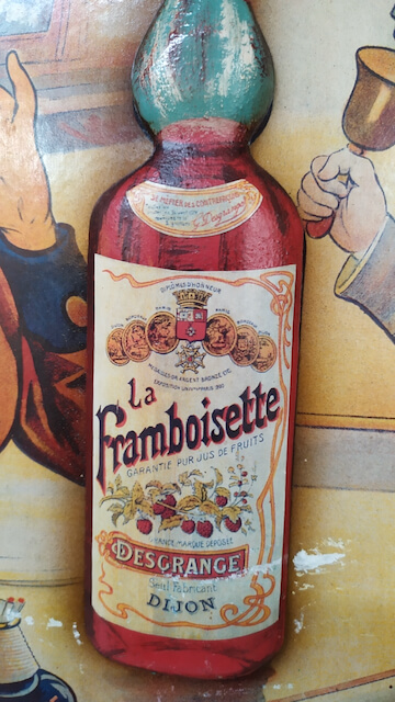 publicité la framboisette Francisco Nicolas Tamagno