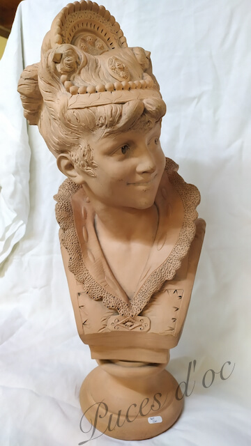 sculpture lavergne buste adolphe jean lavergne