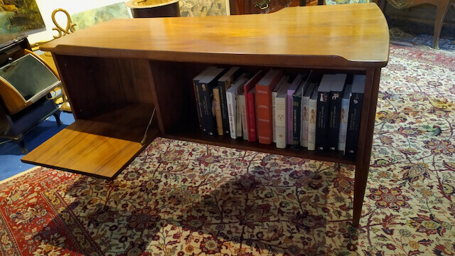 bureau en teck meuble danois annees 50