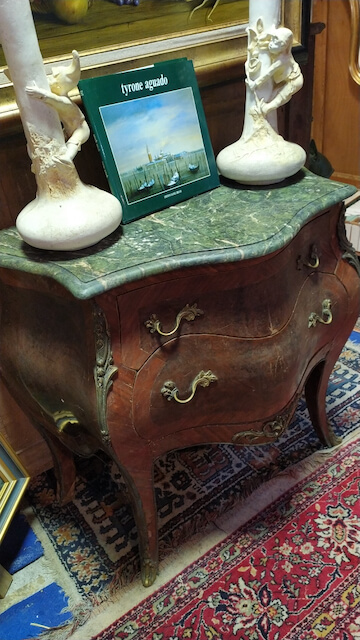 commode marquetee commode a restaurer style louis XV