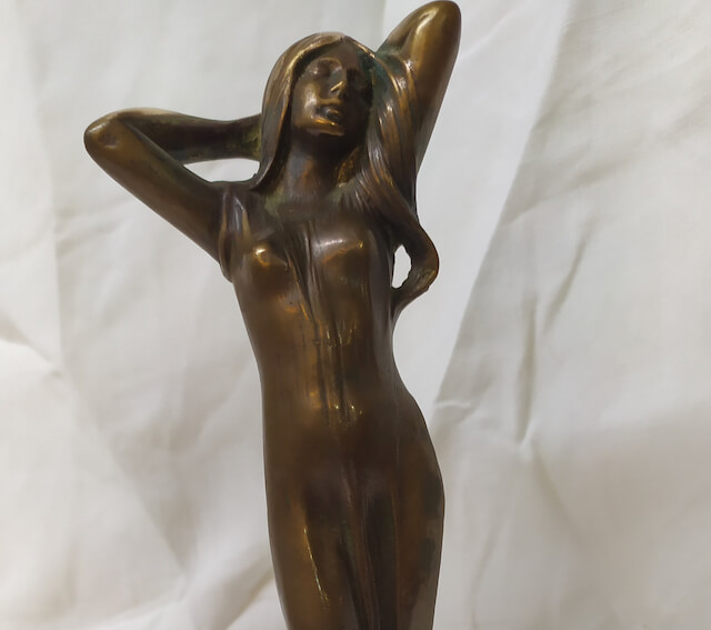 sculpture bronze bronze art nouveau