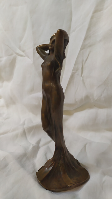 art nouveau bronze