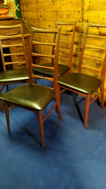 mobilier vintage chaises scandinaves