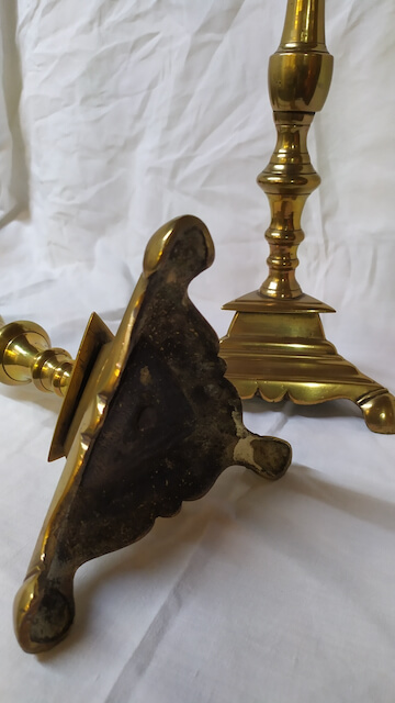 candelabres en paire candelabre 17e