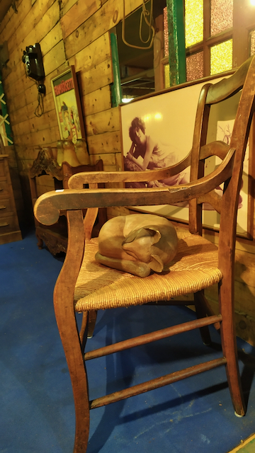 fauteuil merisier ancien fauteuil rustique paille