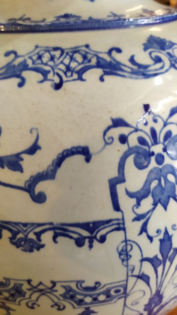 vases 19eme vase ancien faience