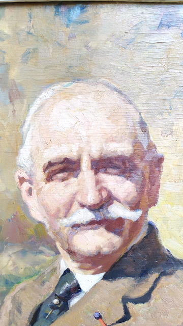 huile sur toile portrait peinture portrait masculin