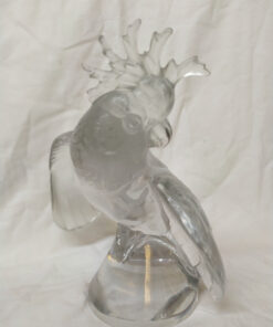 perroquet cristal lalique
