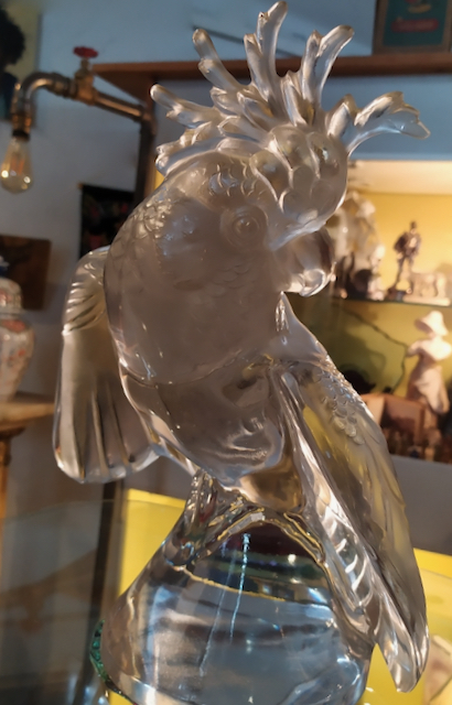 cristallerie lalique lalique perroquet
