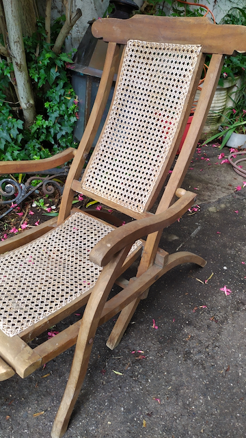 chaise repos cannage transat de marine