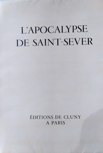 livre rare Llivre l'apocalypse de Saint Sever