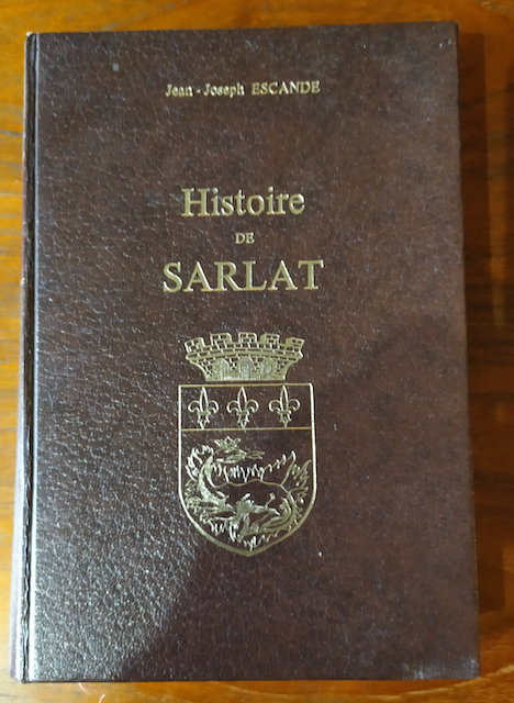 livre ancien livre histoire de sarlat