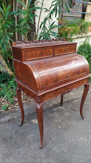 bureau cylindre XIXeme secretaire napoleon III