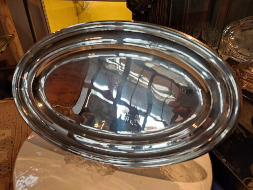 plat metal argente
