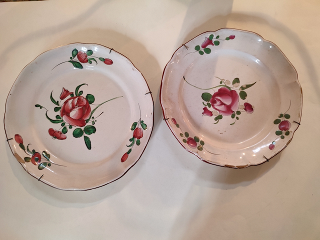 faience ancienne assiette faience