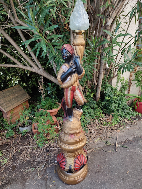 lampe torchere nubien