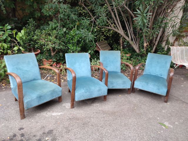 siege ancien Fauteuils Art déco