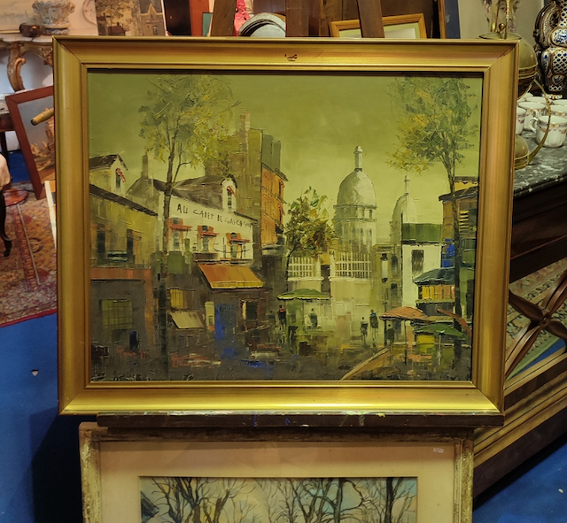 tableau ancien Tableau Paris